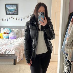 SAM. Freestyle down jacket in Caviar - XS